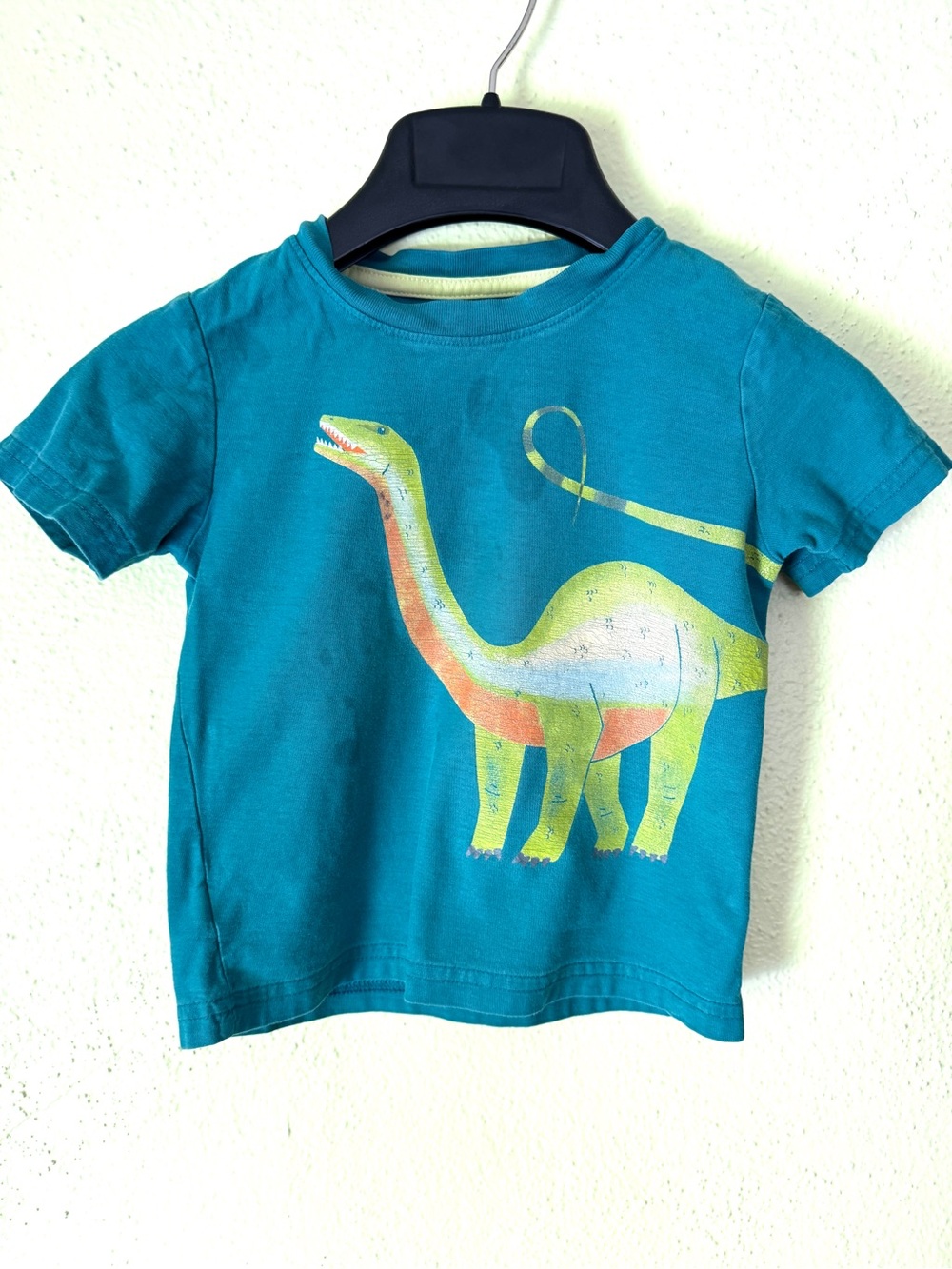 Tea Collection Teal Short-Sleeve Dinosaur Tee